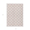 Homeroots 8' X 10' Pink And Gray Polka Dot Washable Indoor Outdoor Area Rug 595268 - alternate 6