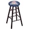 Holland Bar Stool Co Maple Bar Stool, Dark Cherry Finish, Arizona Seat RC30MSDC - alternate 1