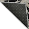 Homeroots 9' X 12' Black And Ivory Geometric Washable Indoor Outdoor Area Rug 613408 - alternate 4