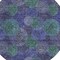 Homeroots 8' Purple Lavender And Green Round Polka Dot Washable Indoor Outdoor Area Rug 614697 - alternate 6