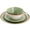 Gibson Elite Mayfair Bay 12 Piece Stoneware Dinnerware Set in Green 134000.12 - alternate 5