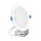 Euri Lighting 6in 5CCT Slim Downlight, 12W, 990lm, 90+ CRI, 120 Deg, Dimmable, Damp, ETL DLC6S-12W205se - alternate 3
