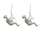 Homeroots Set of Two Silver Resin Climbing Man Hanging Dimensional Sculpture, 2PK 544458 - alternate 5