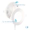 Infibrite 4 In Slim Recessed LED Downlight with Night Light 5CCT Selectable White 9 Watt 750LM Triac Dimmable IB-001-28-9W-WH - alternate 7