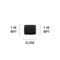 Zoro Select PVC NIPPLE, Gray, PVC 405-001 - alternate 4