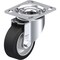 Blickle Swivel Plate Caster, TPR, 4", 440 lb. LK-ALEV 100K-14 - alternate 1