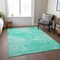 Homeroots 3' X 5' Teal Blue And Aqua Nautical Washable Indoor Outdoor Area Rug 581749 - alternate 7