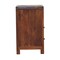 Homeroots 24" Brown Solid Wood Two Drawer Nightstand 651488 - alternate 12