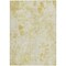 Homeroots 3' X 5' Gold Wheat And Ivory Floral Washable Indoor Outdoor Area Rug 583106 - alternate 6