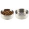 Petmaker Set of 2 Stainless Steel Dog Bowls 32oz Double Wall Insulated Non Slip Metal for Small-Medium Pets PET6424 - alternate 8