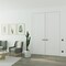 Sartodoors Hidden Double Doors White 72x80 (2* 36x80) Solid Core Modern Interior QUADRO4111DMF-WS-72x80-RH-O - alternate 1
