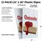 Signmission Cheesecake, Plastic Signs Only 24 Inch x 36 Inch, Corrugated Plastic, 2PK CSB-2436-2PACK-Cheesecake - alternate 2