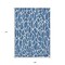 Homeroots 9' X 12' Blue And Ivory Geometric Washable Indoor Outdoor Area Rug 599266 - alternate 9