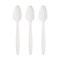 Smarty Had A Party White Plastic Disposable Spoons (1000 Spoons), 1000PK 420S-WH-CASE - alternate 7