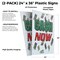 Signmission Cash Now, Plastic Signs Only 24 Inch x 36 Inch, Corrugated Plastic, 2PK CSB-2436-2PACK-Cash Now - alternate 2
