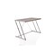 Homeroots 47" Brown and Silver Metallic Secretary Desk 286398 - alternate 5