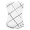 Smarty Had A Party White with Silver Diamond Paper Dinner Napkins 600 Napkins, 600PK 2196-CASE - alternate 4
