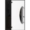 Vdomdoors Front Exterior Prehung Steel Door Ronex1077 Teak Sidelight Exterior Window Sidelite Entry Metal RONEX1077EXD-OAK-W36+14 X H80-RH-I - alternate 1