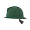 Msa Safety Hard Hat, Topgard, Full Brim, Polycarbonate, Fas-Trac III, Type 1, Class E, Green 475391 - alternate 4