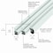 M-D Building Products White Vinyl with Magnetic Strip Top and Sides Door Seal Kit for Steel Doors 47006 - alternate 4