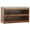 Homeroots 35in Brown Linen Upholstered Storage Bench With Shoe Storage 717467 - alternate 5