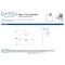Gatco Glam Too Towel Ring, Chrome 5632 - alternate 3