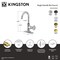 Kingston Brass Single-Handle Bar Faucet with Knurled Handle, Antique Brass KSD8503RKZ - alternate 6