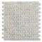 Apollo Tile 12x12 Eastern White Marble Polished Floor and Wall Mosaic Tile 4.88 sqft/case, 5PK APLKB88P22A - alternate 1