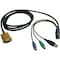 Tripp Lite USB/PS2 Cable, B020-U08/U16, B002-U16, 6ft P778-006 - alternate 1