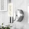 Jonathan Y Bolha 5.5 in. 1-Light Minimalist Modern Bubble Acrylic/Iron Integrated LED Vanity Light, Chrome JYL7222A - alternate 9