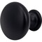 Designperfect 1-3/16 Diameter Round Cabinet Knob, Matte/Flat Black DPA-R28KBLK - alternate 5
