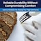 Safety Zone Synthetic Vinyl Powder Free 4 mil Exam Gloves - Beige, Sm - Case of 1000 VTX992 - alternate 3
