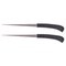 Westcott Letter Opener with Stainless Steel Serrated Blade and Plastic Handle, Black, 8 in, 2PK 29380 - alternate 1