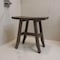 Homeroots 18" Antiqued Gray Teak Rectangular Shower Bench 376758 - alternate 7