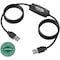Plugable Technologies USB 2.0 TRANSFER CABLE, UNLIMITED USE, TRANSFER DATA BETWEEN 2 WINDOWS PC'S, COM USB-EASY-TRAN - alternate 1
