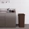 Regal Altair 23 Gallon Square Brown Plastic Trash Can, Vent Channel Design ZR-TC-100-SQ23BR - alternate 5