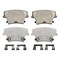 Wagner Brakes Disc Brake Pad Set-PD1057 PD1057 - alternate 1