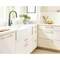 Amerock Overton 3-3/4 in 96 mm Center-to-Center Brushed Gold/Satin Nickel Cabinet Pull BP36681BGLG10 - alternate 5
