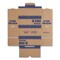 Controltek Nickels Coin Box, Accommodates $100 in Nickels, 15.5" x 19.25" x 4.5", Blue/Kraft, 50PK 560060 - alternate 3