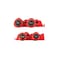 Tekton Phillips and Slotted Screwdriver Set w/Red Modular Organizers-4in Shanks, 4pc (#1-#2, 3/16-1/4 in.) DWZ90112 - alternate 5