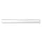 Westcott Transparent Shatter-Resistant Plastic Ruler, Standard/Metric, 12in Long, Clear 45012 - alternate 1
