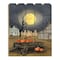 Homeroots Harvest Moon Pumpkins Unframed Picket Fence Wall Art 416038 - alternate 1