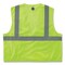 Ergodyne GloWear 8210Z Class 2 Economy Mesh Vest, Polyester, Lime, Small/Medium 21053 - alternate 4