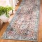 World Rug Gallery Traditional Distressed Machine Washable Runner Rug 2 ft 6 in x 6 ft Multi 5050MULTI26X6 - alternate 1