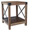 Amerihome Square 18 in W, 18 in L, 22 in H, Acacia Wood, Brown 27077088083 - alternate 5