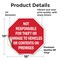 Signmission Not Responsible for Theft or Damage, 10 Inch X 10 Inch, Vinyl Decal OC-D-10-106 - alternate 4
