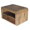 Homeroots 18" Brown Solid Wood One Drawer Floating Nightstand 712840 - alternate 8