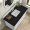 James Martin Vanities Lorelai 48" Single Vanity, Bright White, w/ 3 CM Phantome Eclos Top 424-V48-BW-3PHT - alternate 8