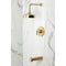Kingston Brass Single-Handle Pressure Balanced Tub and Shower Faucet, Brushed Brass KB6337CML - alternate 4