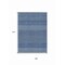 Homeroots 9' X 12' Navy Blue And Ivory Chevron Washable Indoor Outdoor Area Rug 612284 - alternate 6